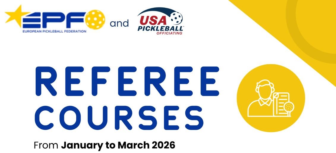 Werde Pickleball Schiedsrichter:in – mit PFA Stipendien
