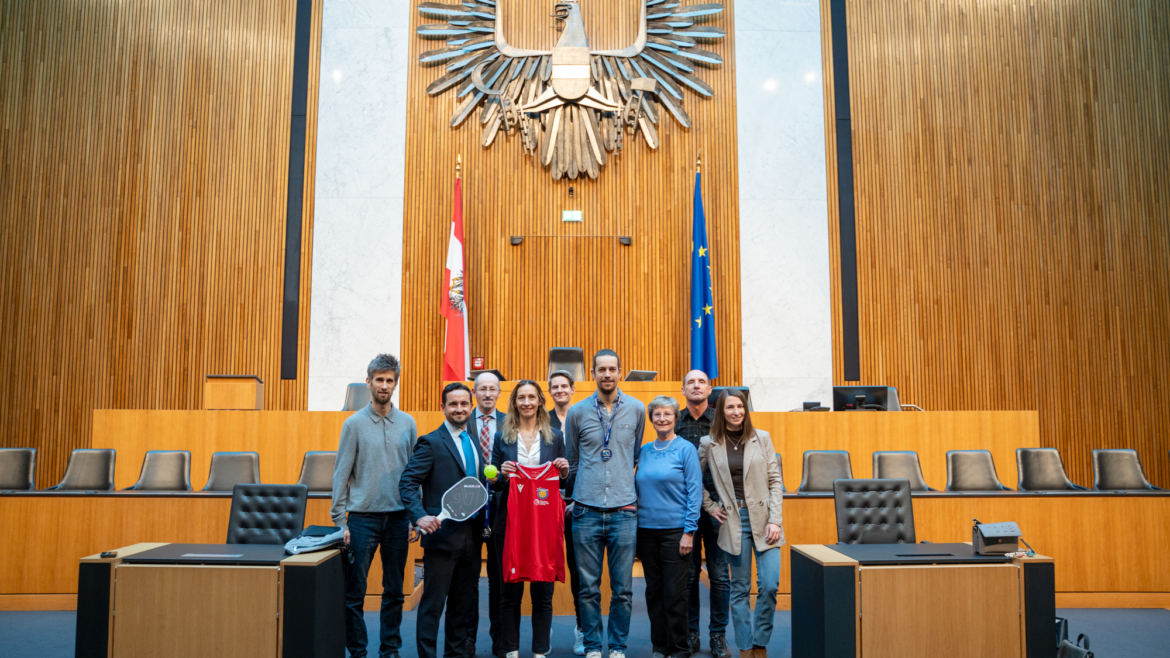 Austria’s Pickleball European Champion Team Honored In Parliament