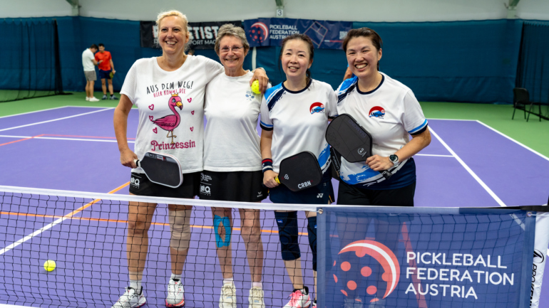 Kickoff „She Plays Pickleball“ am 23. Februar in Wien